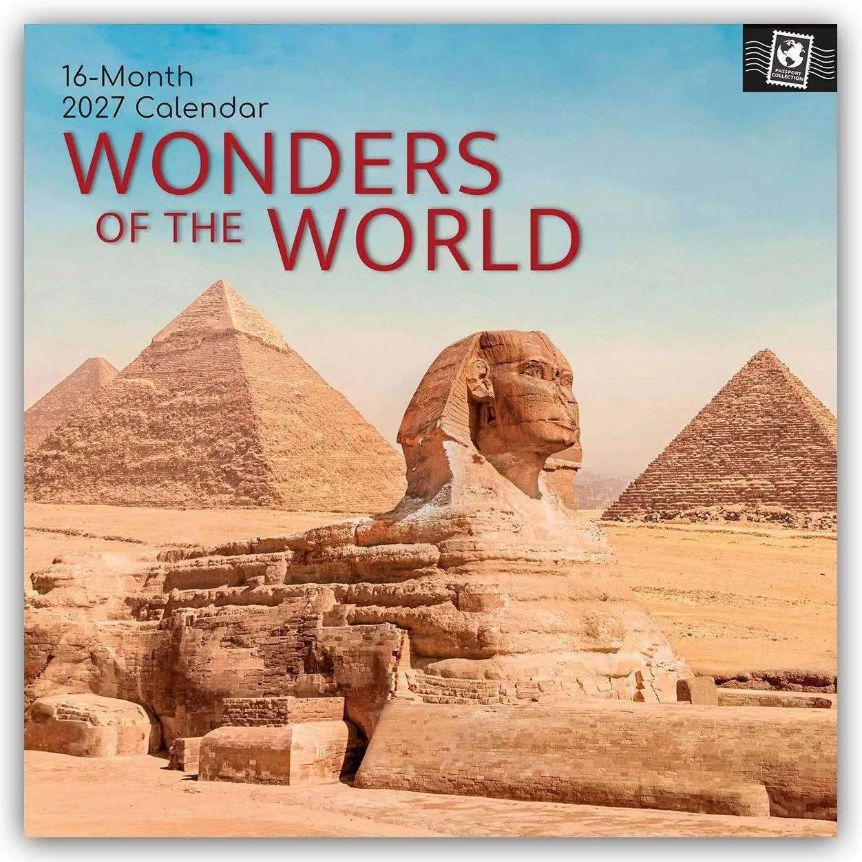 Cover: 9781805976363 | Wonders of the World - Wunder der Welt 2027 - 16-Monatskalender | Ltd