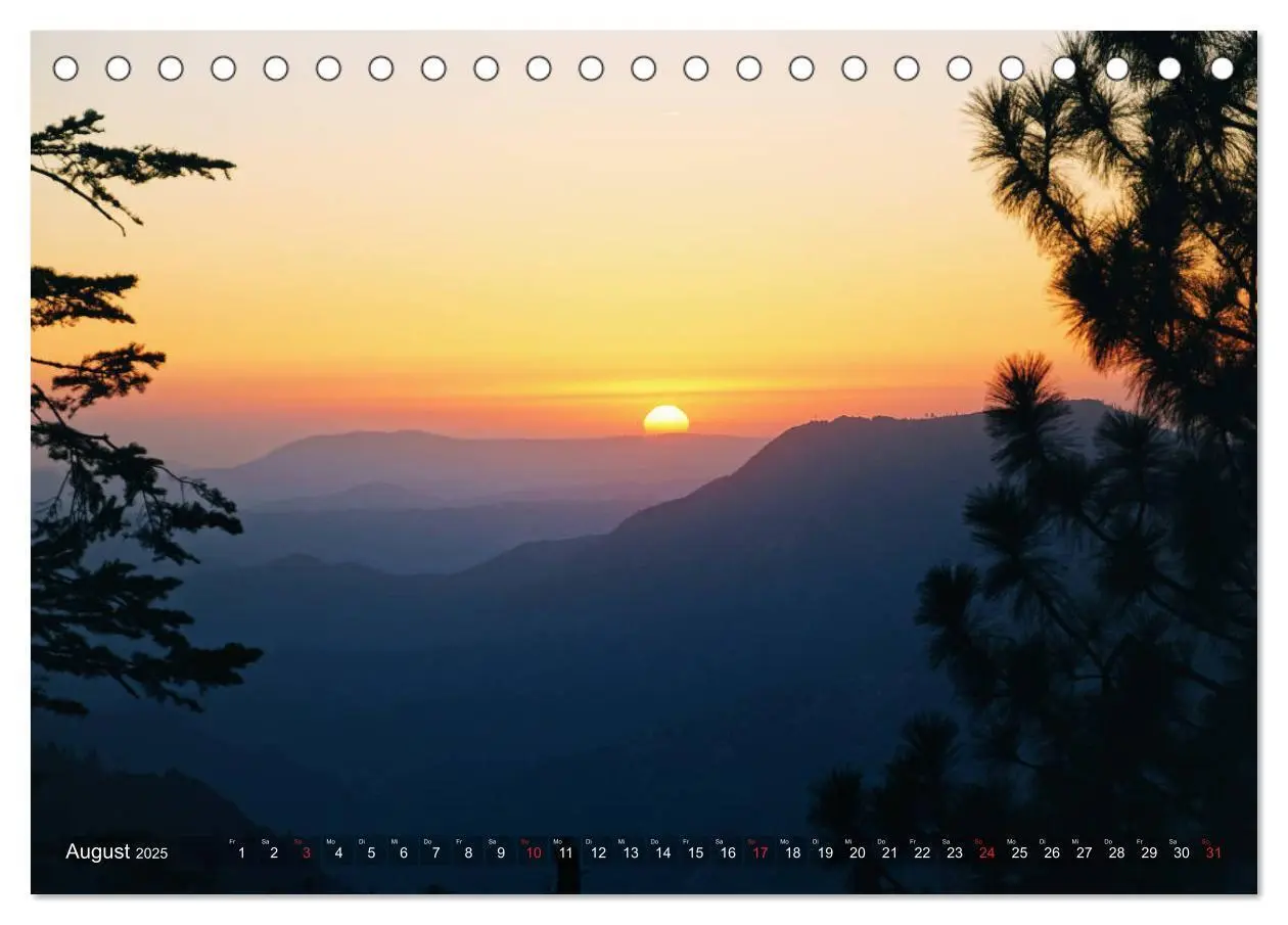 Bild: 9783435276363 | Die schönsten Sonnenuntergänge der Welt (Tischkalender 2025 DIN A5...