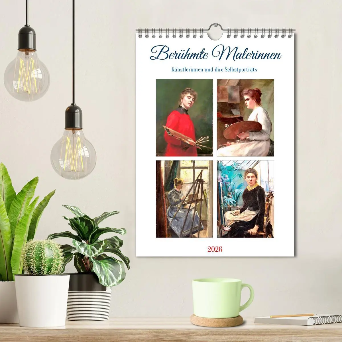 Bild: 9783457676363 | Berühmte Malerinnen (Wandkalender 2026 DIN A4 hoch), CALVENDO...