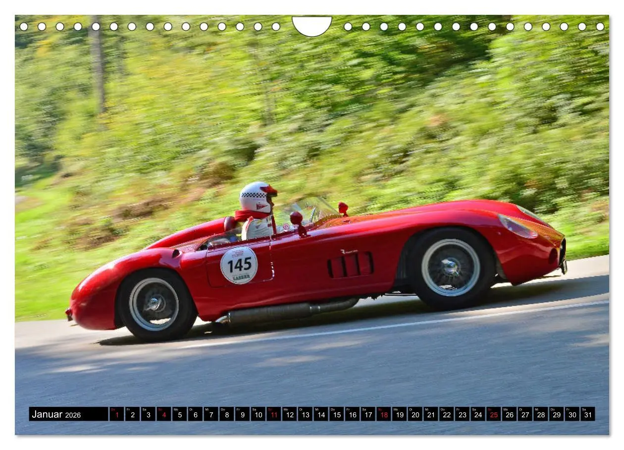 Bild: 9783457816363 | Italienische Oldtimer am Berg (Wandkalender 2026 DIN A4 quer),...
