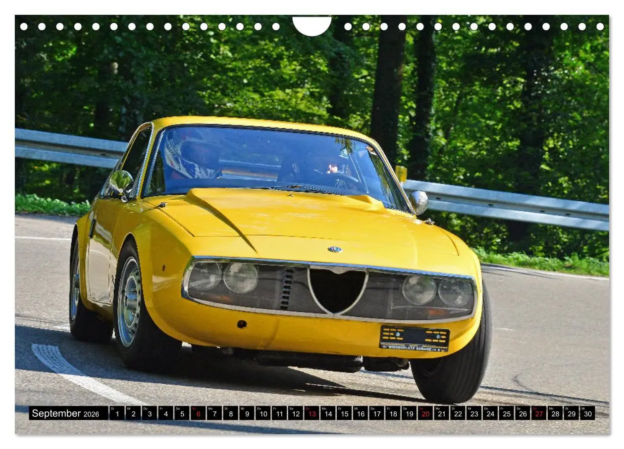 Bild: 9783457816363 | Italienische Oldtimer am Berg (Wandkalender 2026 DIN A4 quer),...