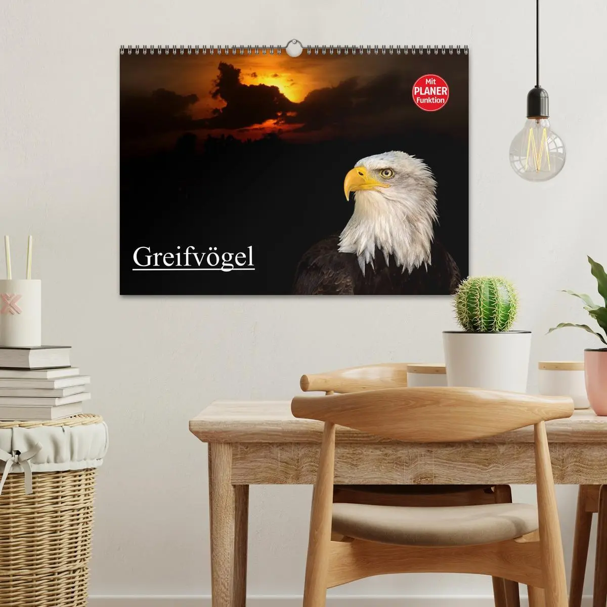Bild: 9783457986363 | Greifvögel (Wandkalender 2026 DIN A3 quer), CALVENDO Monatskalender