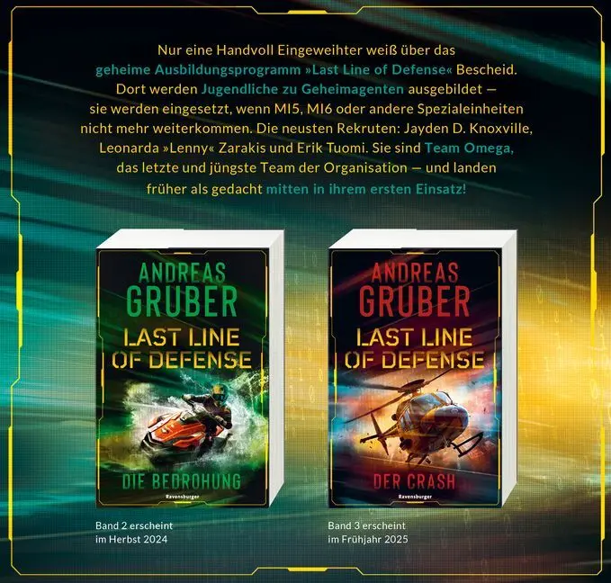 Bild: 9783473586363 | Last Line of Defense, Band 1 - Der Angriff | Andreas Gruber | Buch
