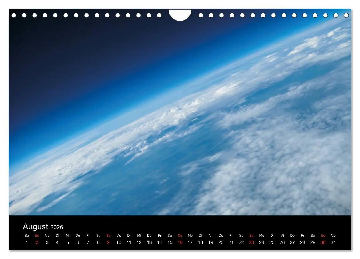 Bild: 9783516216363 | Eine Reise in die Stratosphäre (Wandkalender 2026 DIN A4 quer),...