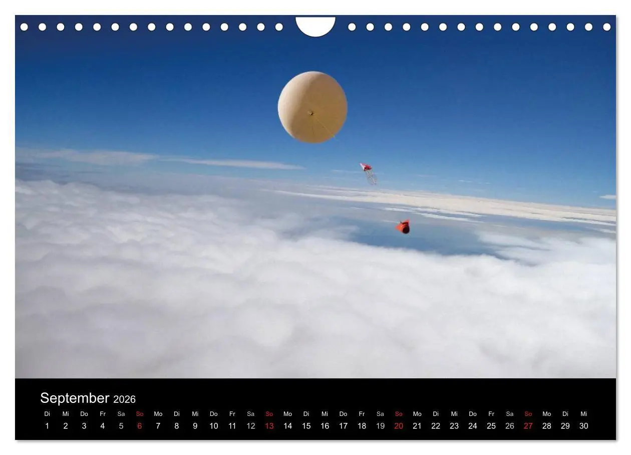Bild: 9783516216363 | Eine Reise in die Stratosphäre (Wandkalender 2026 DIN A4 quer),...