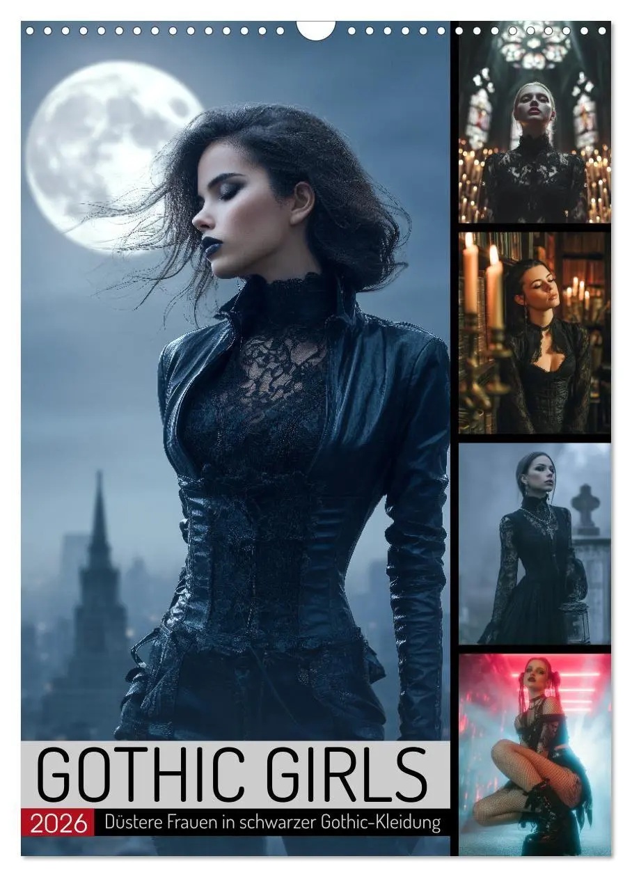 Cover: 9783516696363 | Gothic Girls - düstere Frauen in schwarzer Gothic-Kleidung...