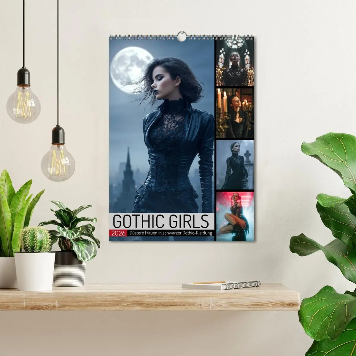 Bild: 9783516696363 | Gothic Girls - düstere Frauen in schwarzer Gothic-Kleidung...