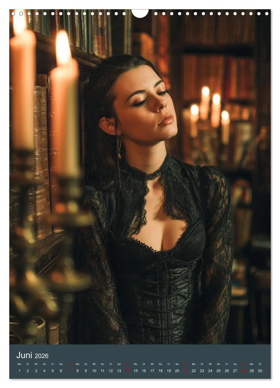 Bild: 9783516696363 | Gothic Girls - düstere Frauen in schwarzer Gothic-Kleidung...