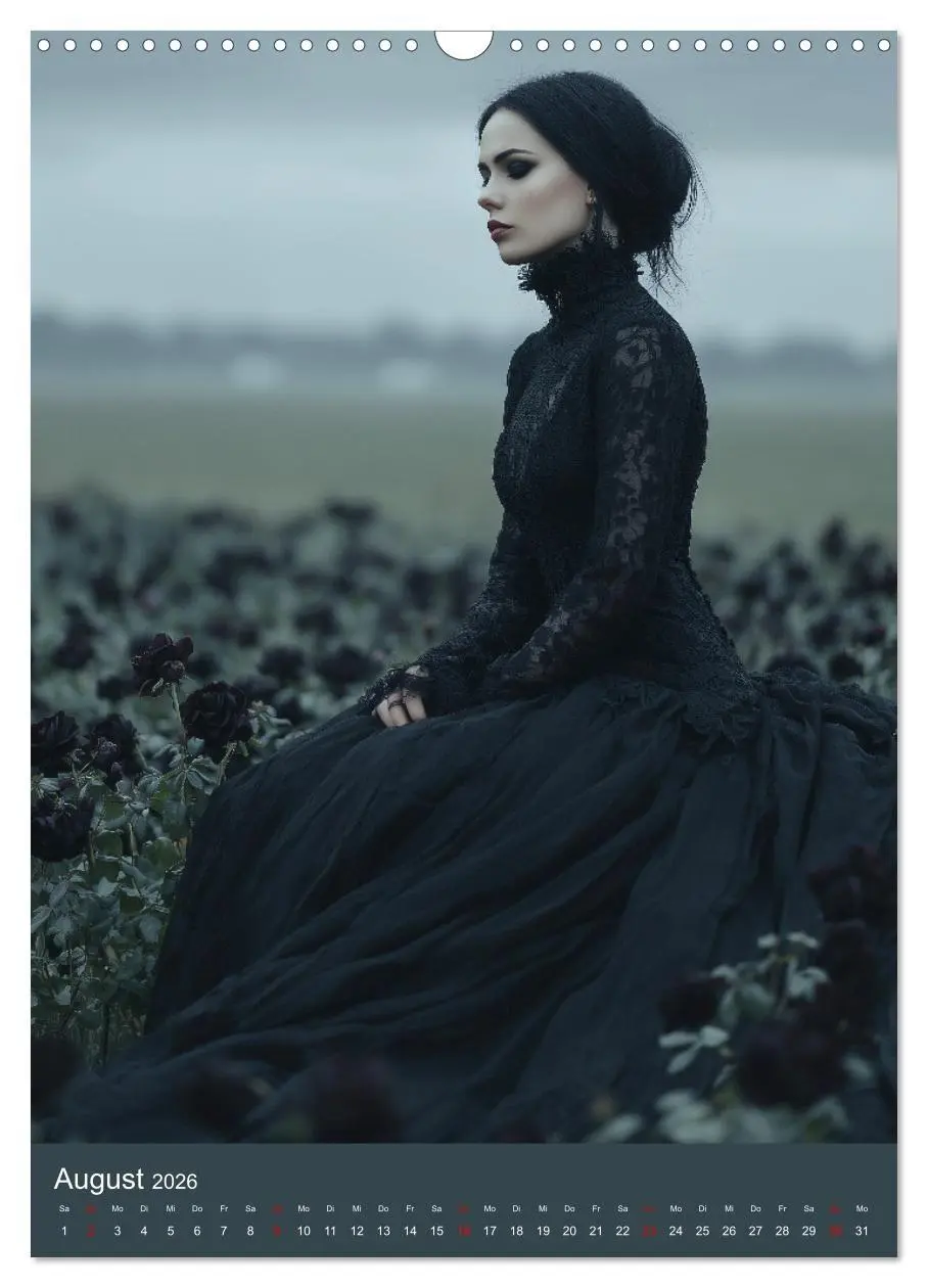 Bild: 9783516696363 | Gothic Girls - düstere Frauen in schwarzer Gothic-Kleidung...