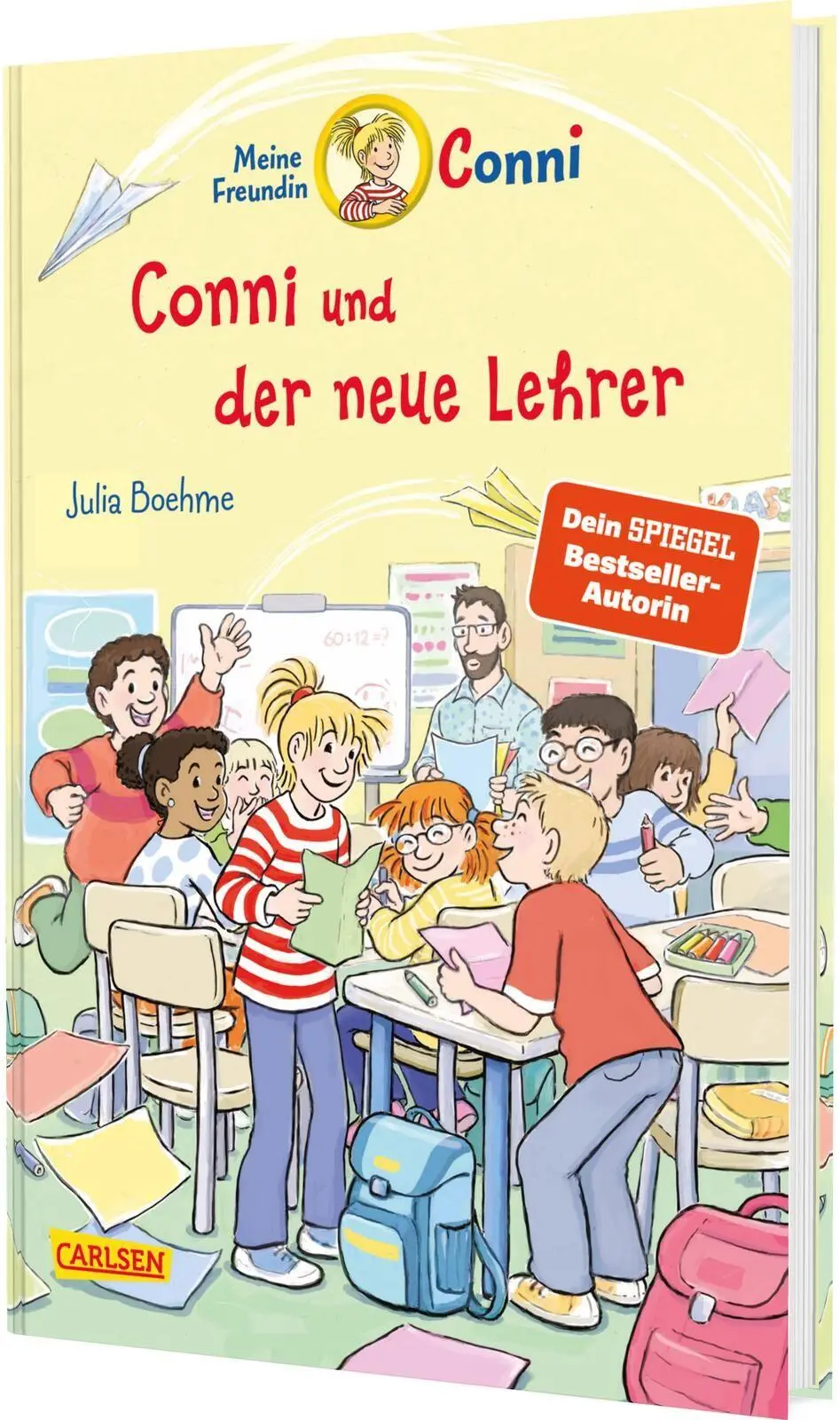 Cover: 9783551556363 | Conni Erzählbände 46: Conni und der neue Lehrer | Julia Boehme | Buch