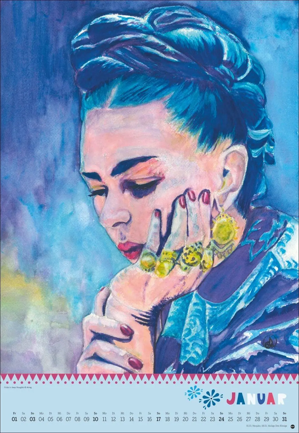 Bild: 9783756416363 | Frida Posterkalender 2027 | Heye | Kalender | Spiralbindung | 14 S.