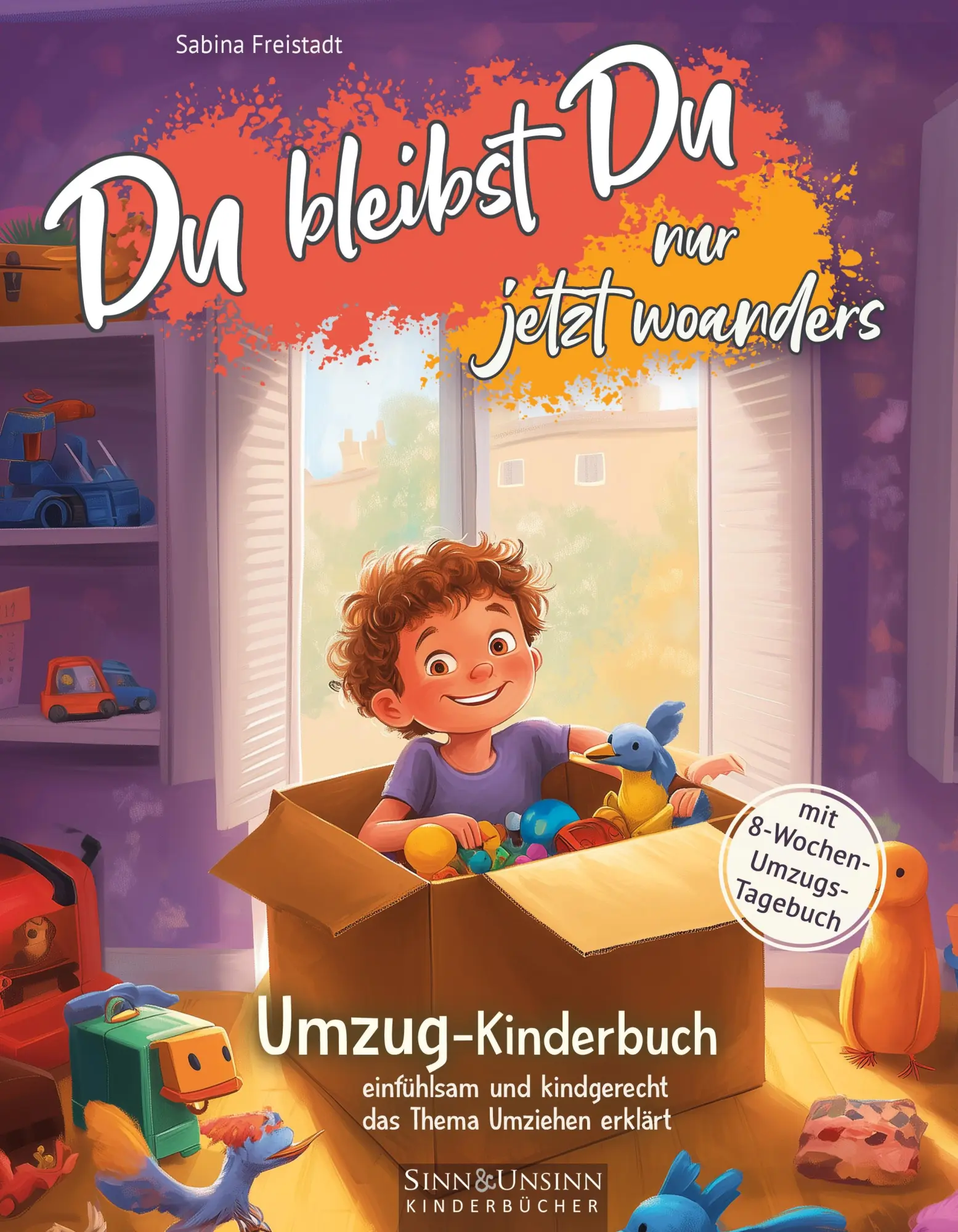 Cover: 9783949946363 | Du bleibst Du, nur jetzt woanders: Umzug-Kinderbuch (mit...