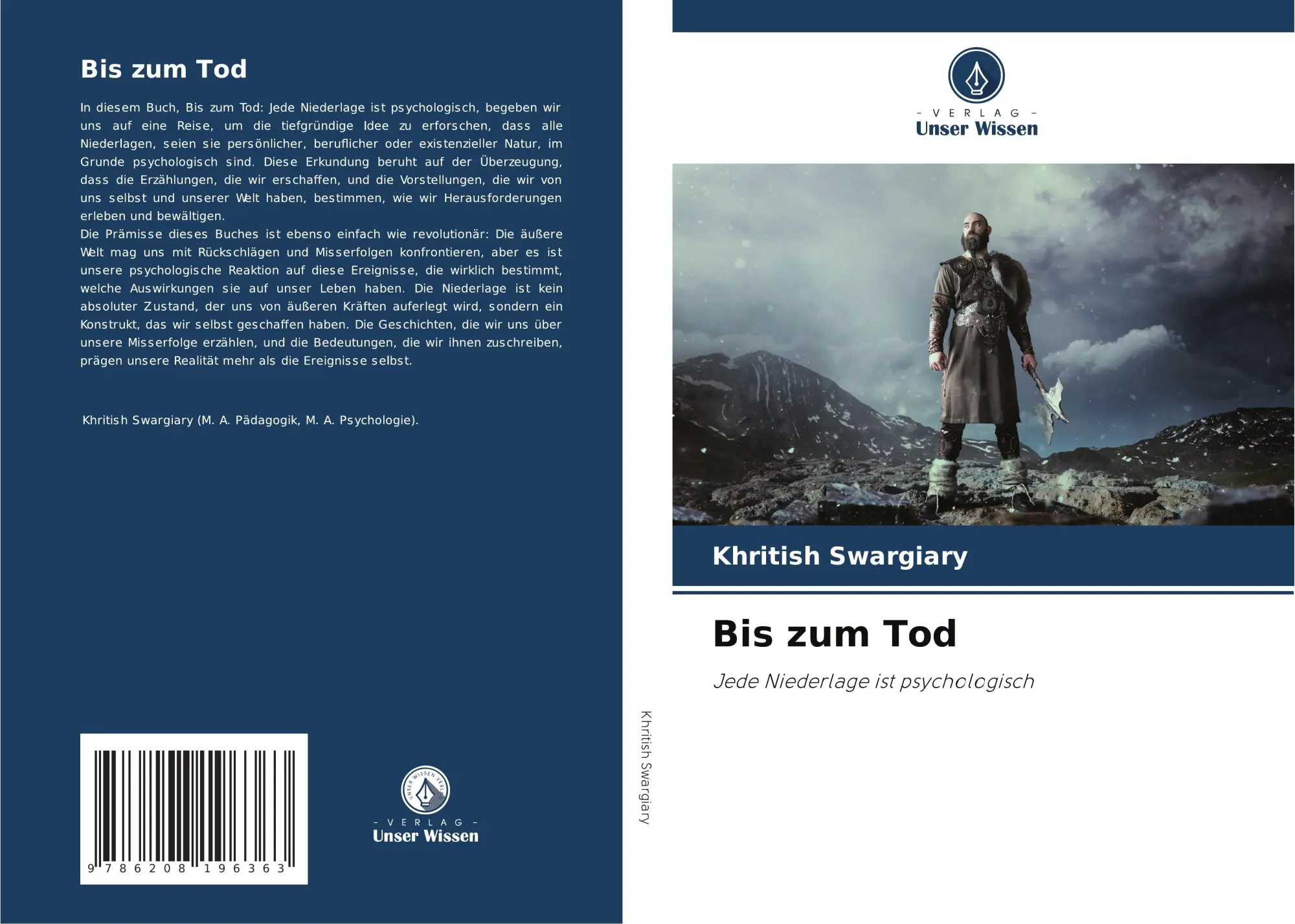 Cover: 9786208196363 | Bis zum Tod | Jede Niederlage ist psychologisch | Khritish Swargiary
