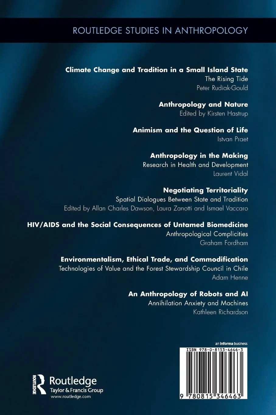 Rückseite: 9780815346463 | An Anthropology of Robots and AI | Annihilation Anxiety and Machines