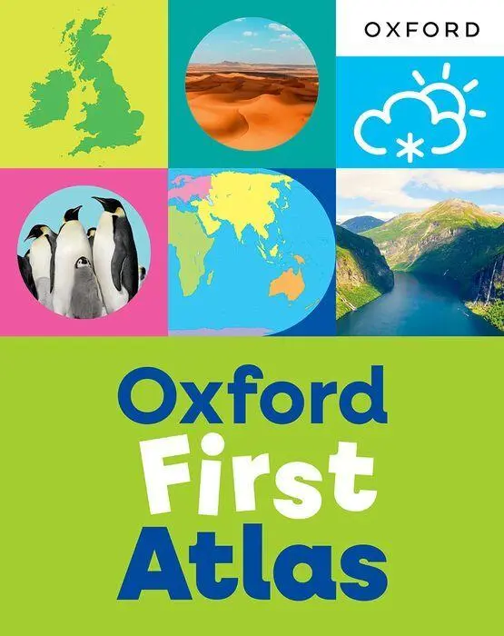 Cover: 9781382076463 | Oxford First Atlas: An illustrated atlas for children age 5+ -...