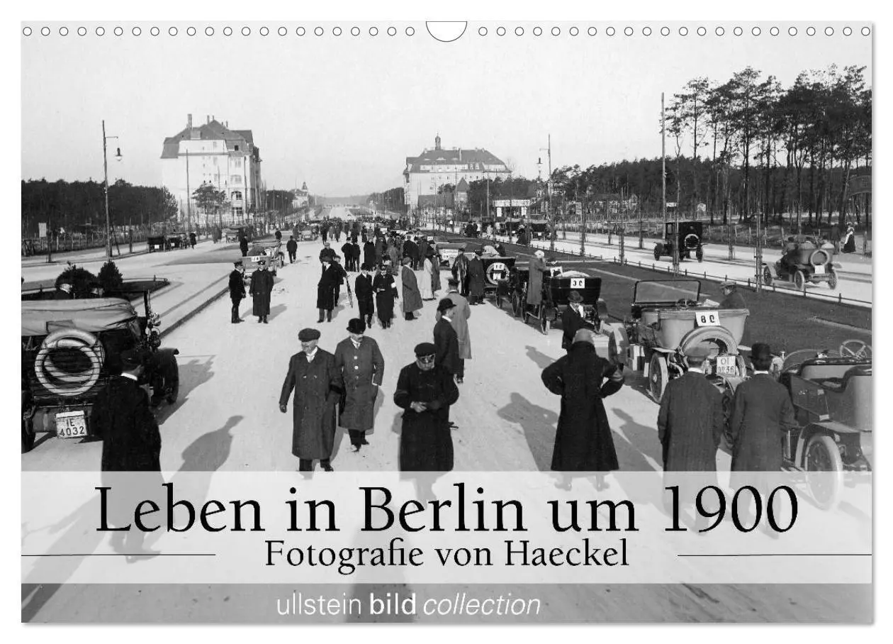 Cover: 9783435646463 | Leben in Berlin um 1900 - Fotografie von Haeckel (Wandkalender 2025...