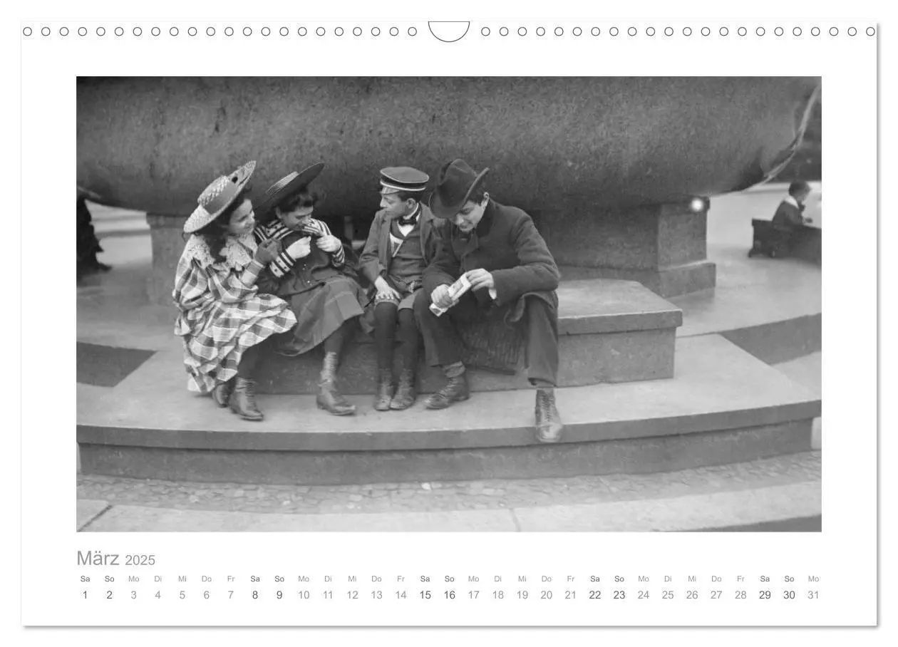Bild: 9783435646463 | Leben in Berlin um 1900 - Fotografie von Haeckel (Wandkalender 2025...