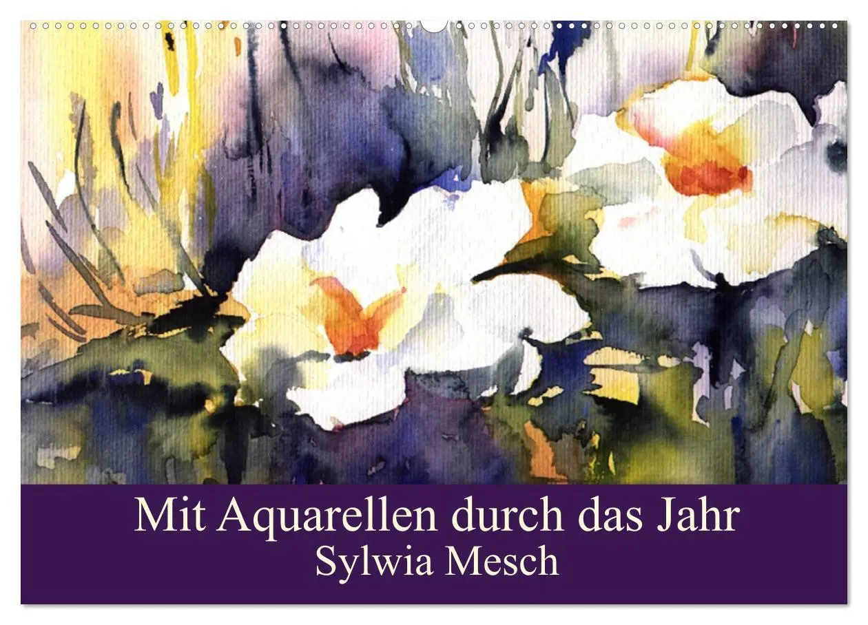 Cover: 9783457976463 | Mit Aquarellen durch das Jahr (Wandkalender 2026 DIN A2 quer),...