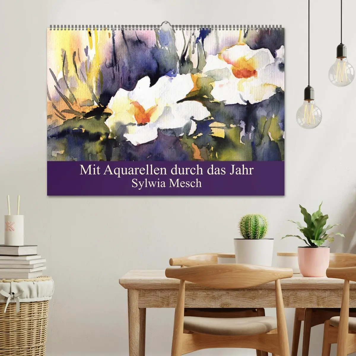 Bild: 9783457976463 | Mit Aquarellen durch das Jahr (Wandkalender 2026 DIN A2 quer),...