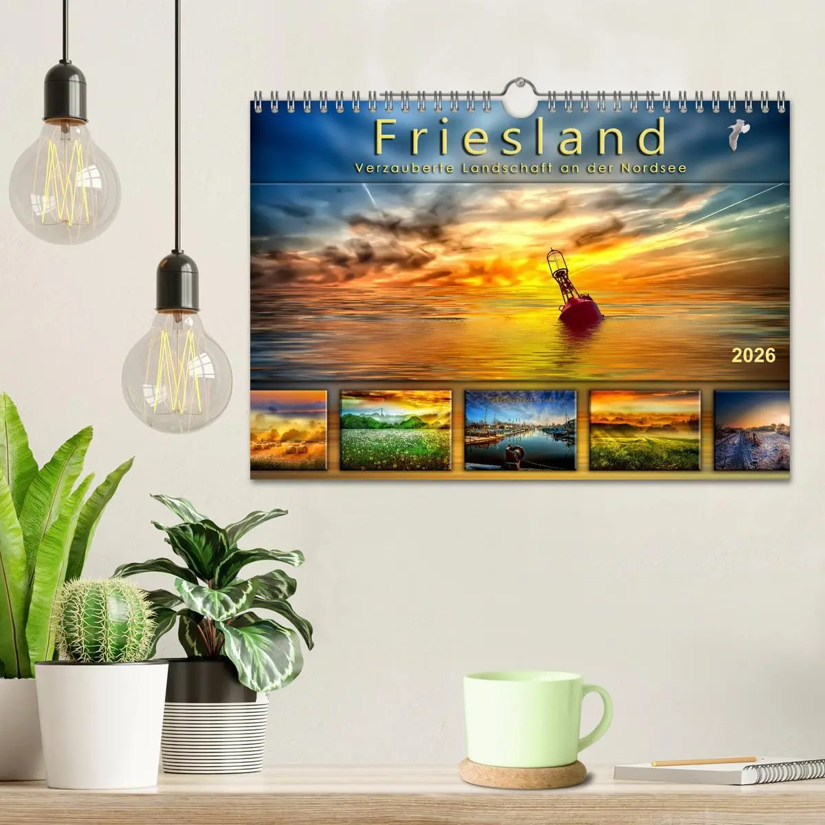 Bild: 9783516206463 | Friesland, verzauberte Landschaft an der Nordsee (Wandkalender 2026...