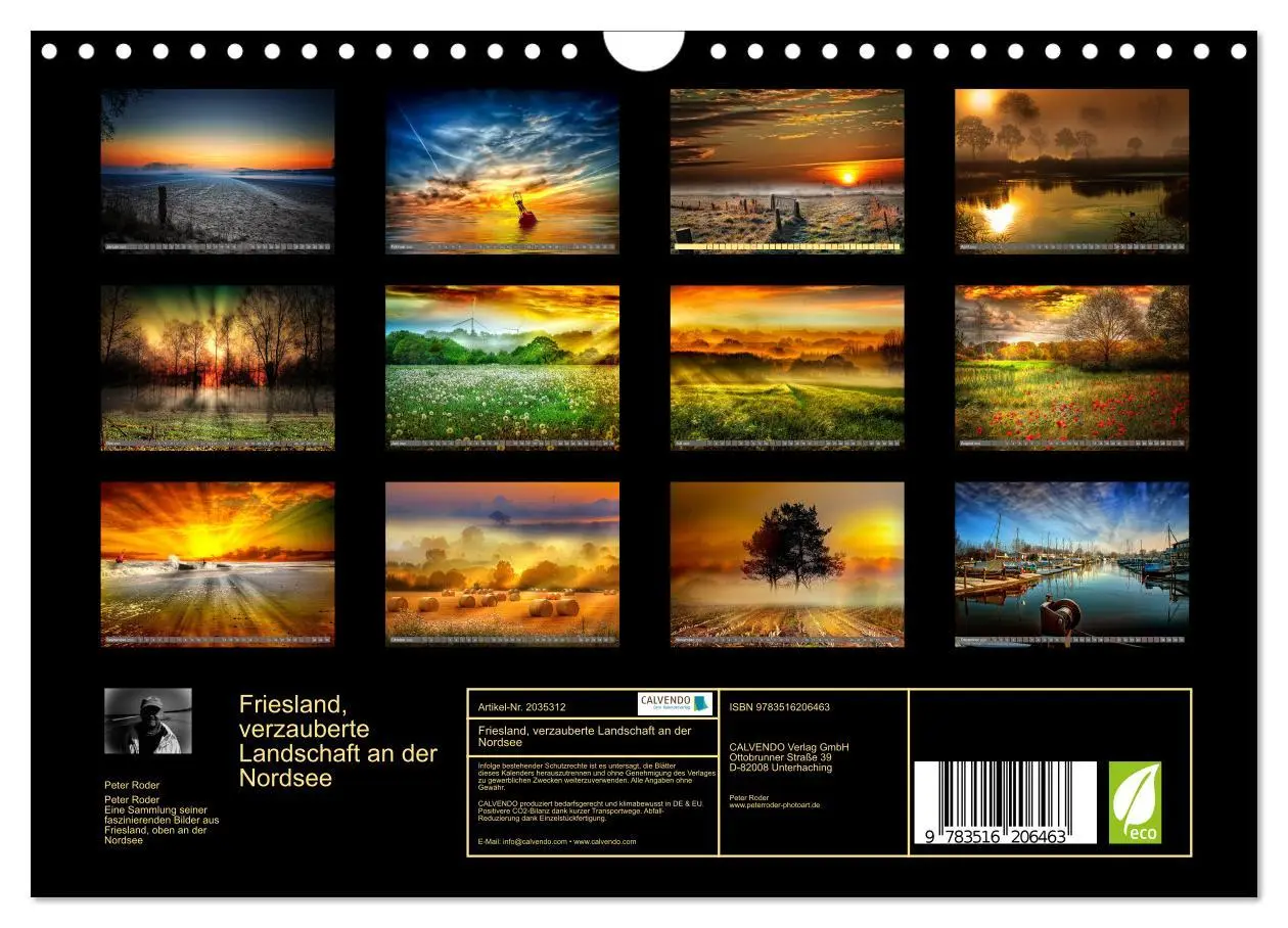 Bild: 9783516206463 | Friesland, verzauberte Landschaft an der Nordsee (Wandkalender 2026...