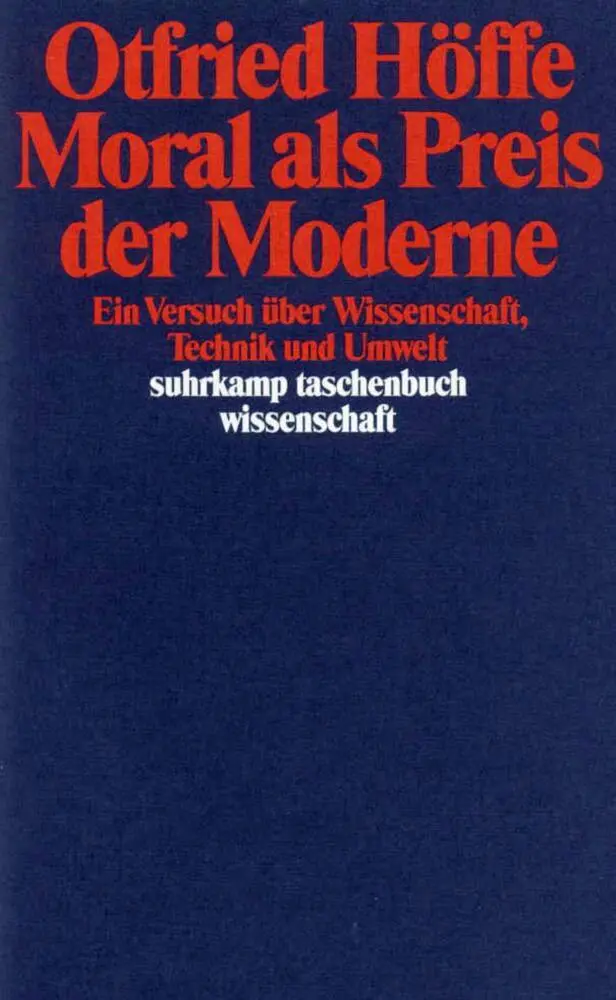 Cover: 9783518286463 | Moral als Preis der Moderne | Otfried Höffe | Taschenbuch | 312 S.