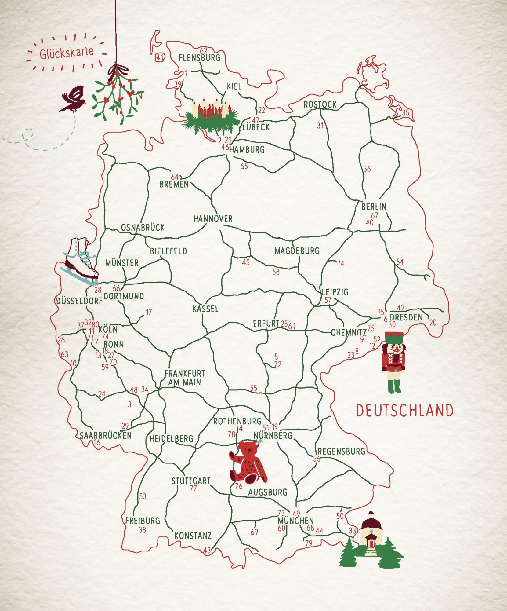 Bild: 9783770026463 | Glücksorte rund um Weihnachten | Ursula Kollritsch | Taschenbuch