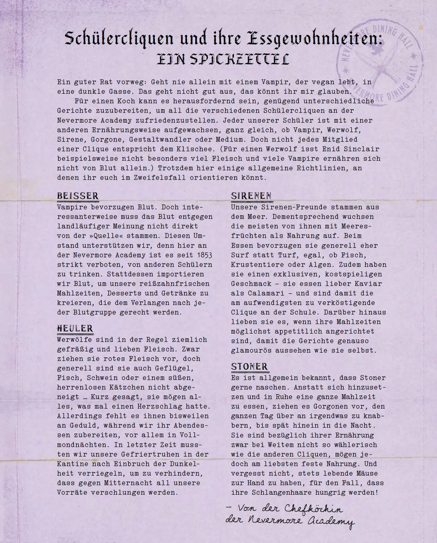 Bild: 9783833246463 | Das offizielle Wednesday-Kochbuch | Mari Mancusi (u. a.) | Buch | 2025