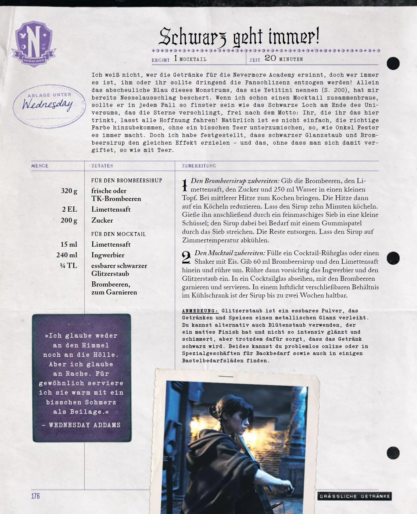 Bild: 9783833246463 | Das offizielle Wednesday-Kochbuch | Mari Mancusi (u. a.) | Buch | 2025