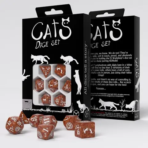 Cover: 5907699496563 | CATS Dice Set: Muffin | Q-Workshop | EAN 5907699496563