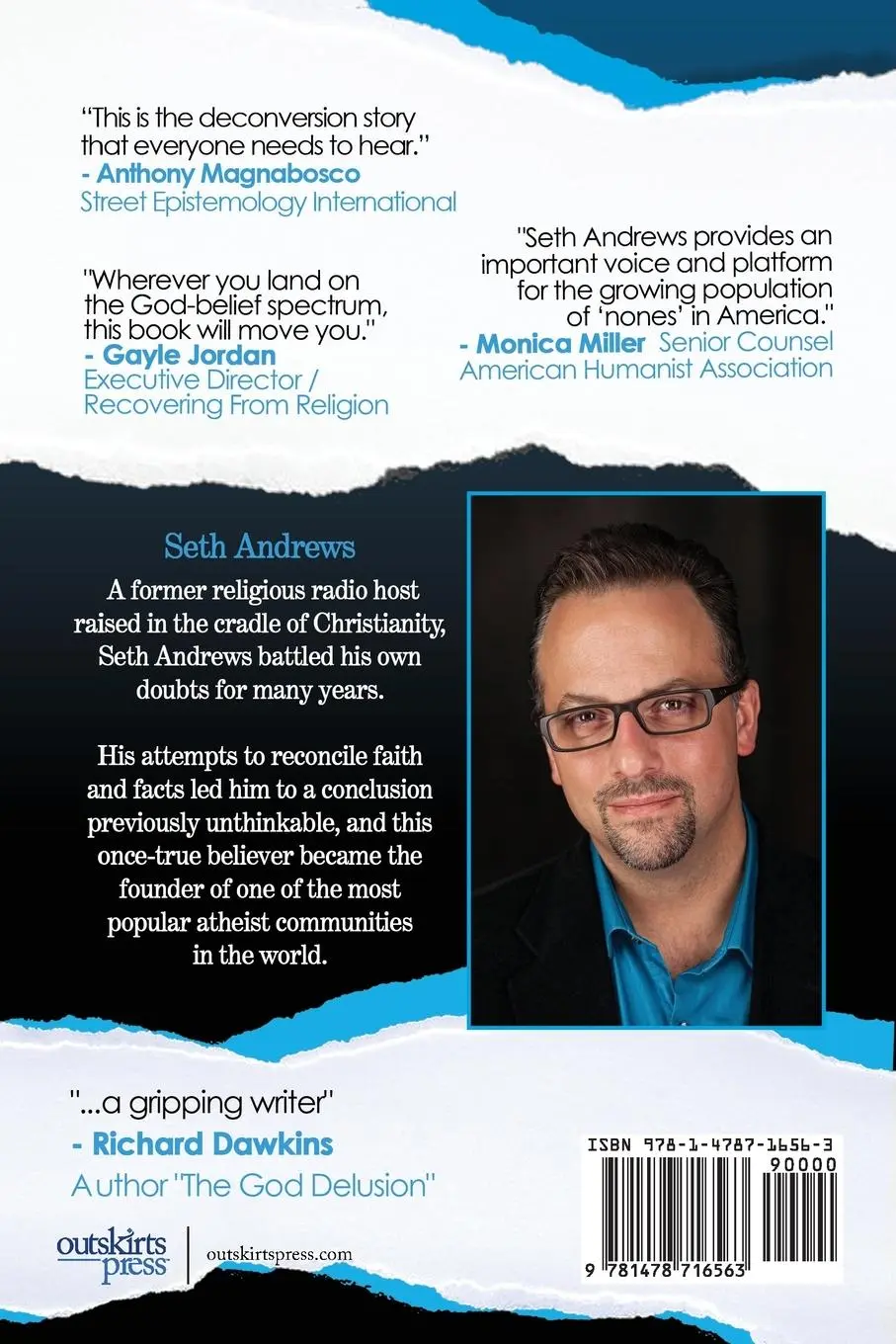Rückseite: 9781478716563 | Deconverted | A Journey from Religion to Reason | Seth Andrews | Buch
