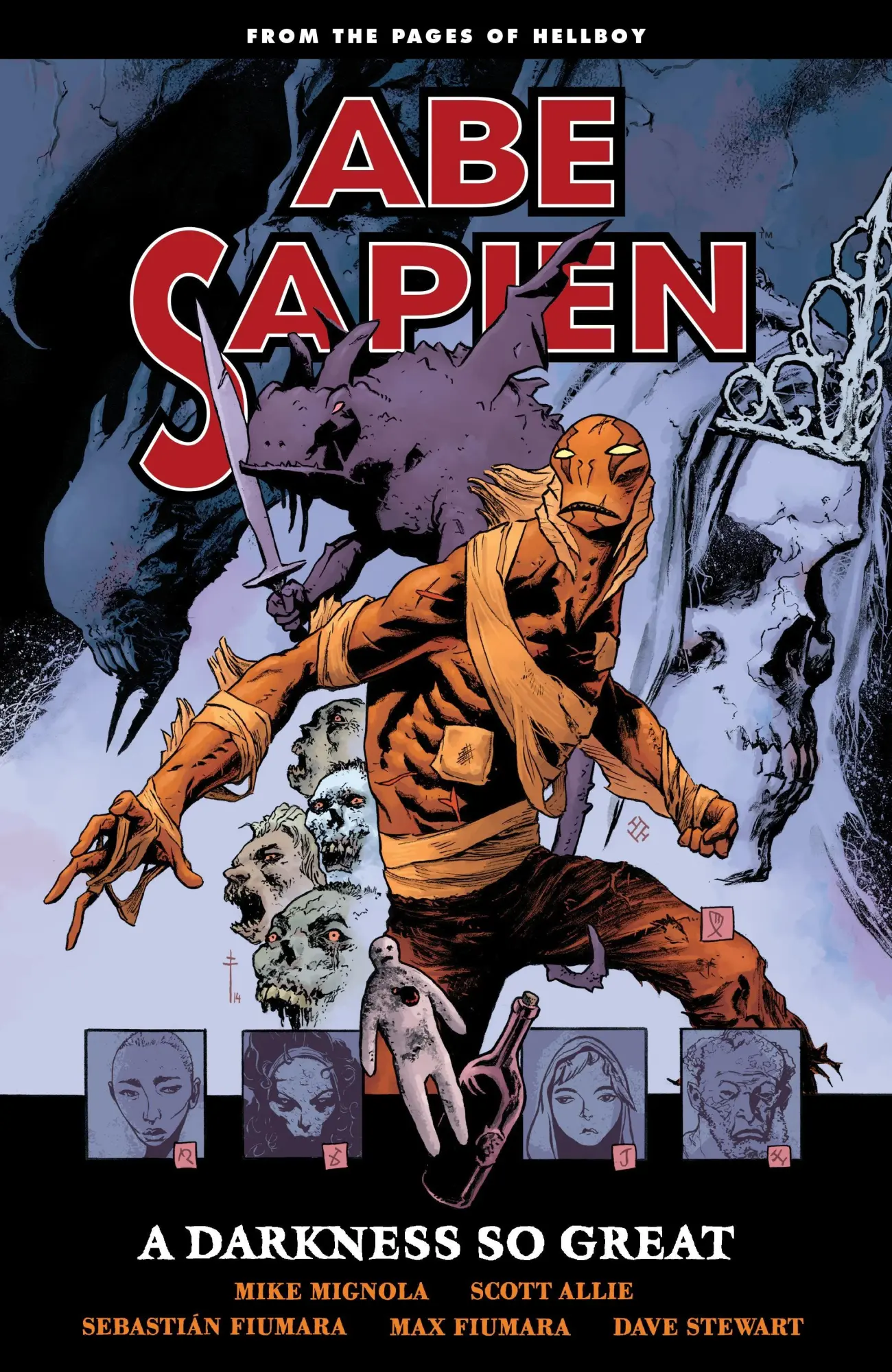 Cover: 9781616556563 | Abe Sapien, Volume 6: A Darkness So Great | Mike Mignola | Taschenbuch