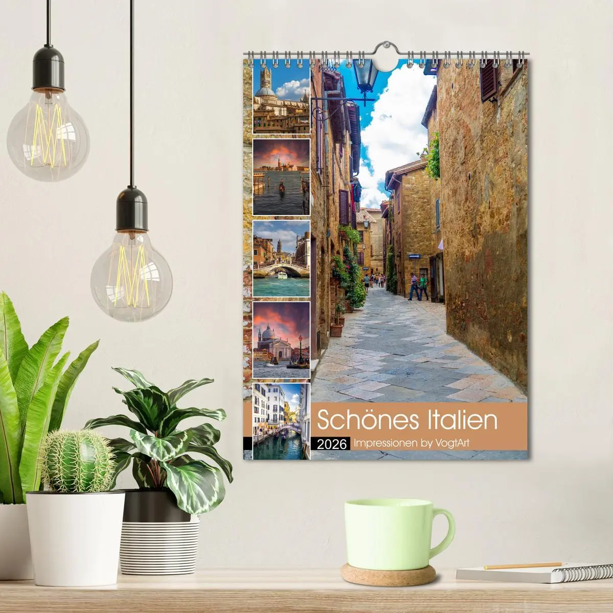 Bild: 9783516366563 | Schönes Italien. Impressionen by VogtArt (Wandkalender 2026 DIN A4...