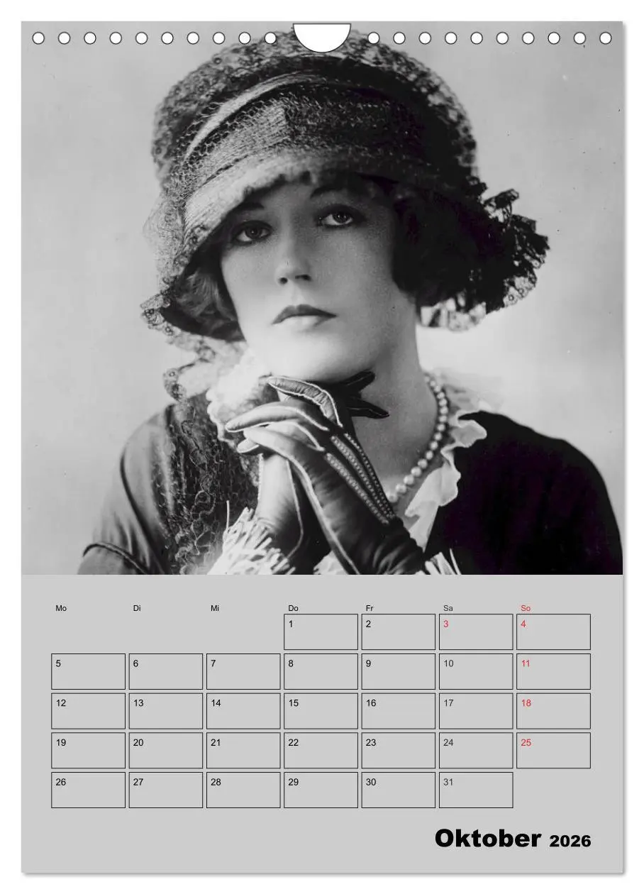 Bild: 9783516436563 | Diven der Stummfilm-Ära (Wandkalender 2026 DIN A4 hoch), CALVENDO...