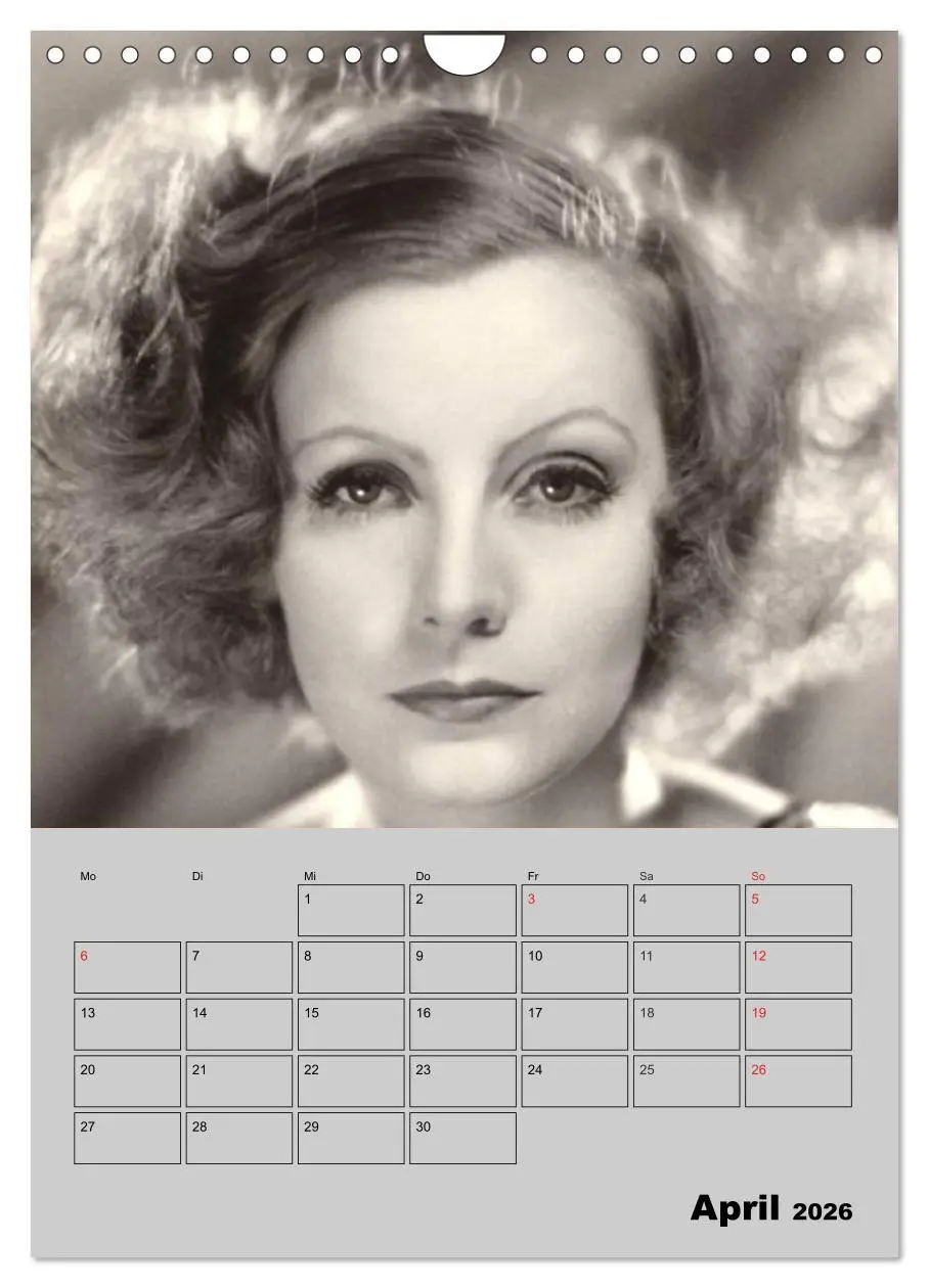 Bild: 9783516436563 | Diven der Stummfilm-Ära (Wandkalender 2026 DIN A4 hoch), CALVENDO...