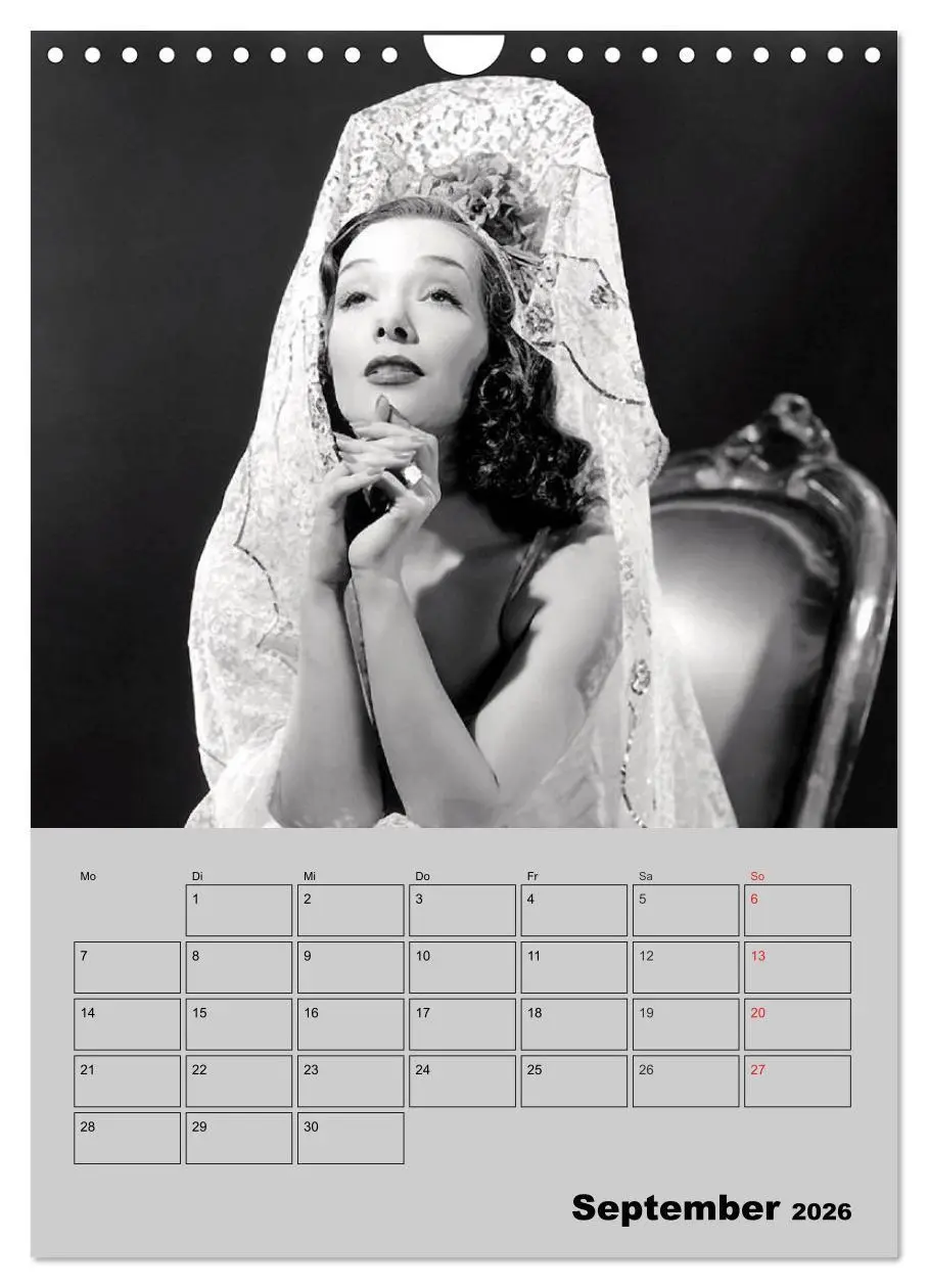 Bild: 9783516436563 | Diven der Stummfilm-Ära (Wandkalender 2026 DIN A4 hoch), CALVENDO...