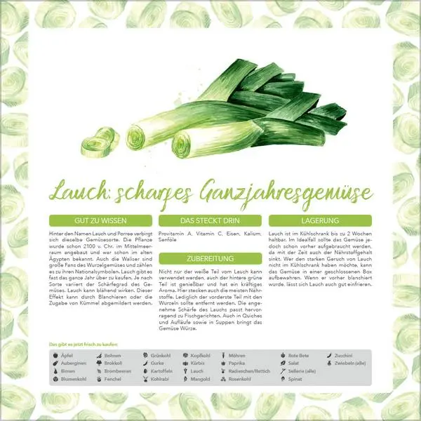 Bild: 9783731886563 | Saisonal genießen 2026 | Verlag Korsch | Kalender | 13 S. | Deutsch