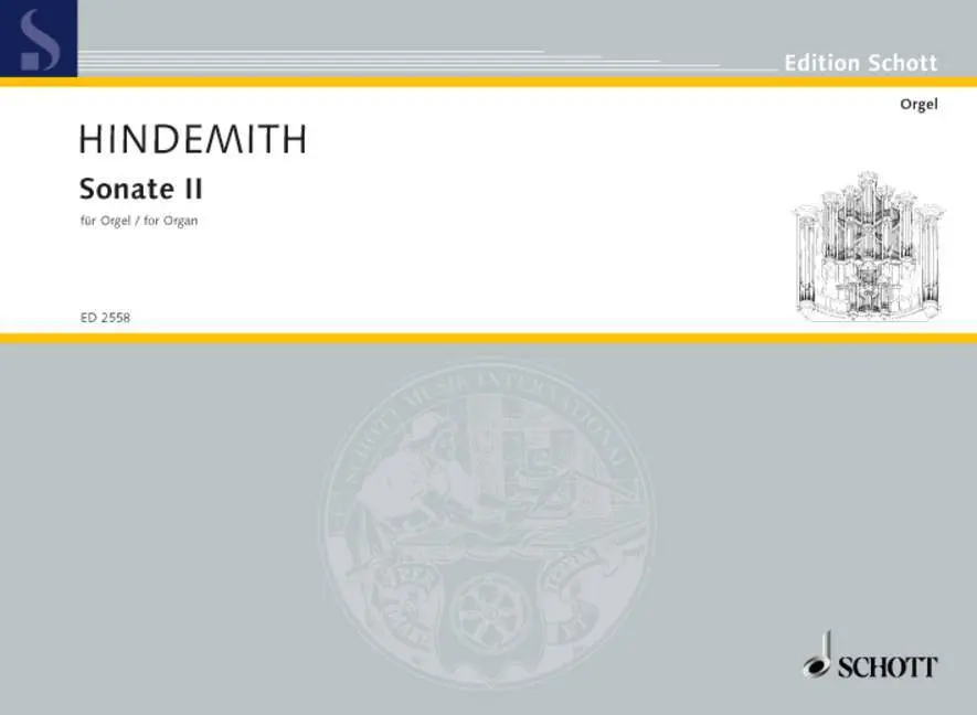 Cover: 9783795796563 | Sonate II | für Orgel. Orgel. | Paul Hindemith | Broschüre | 16 S.