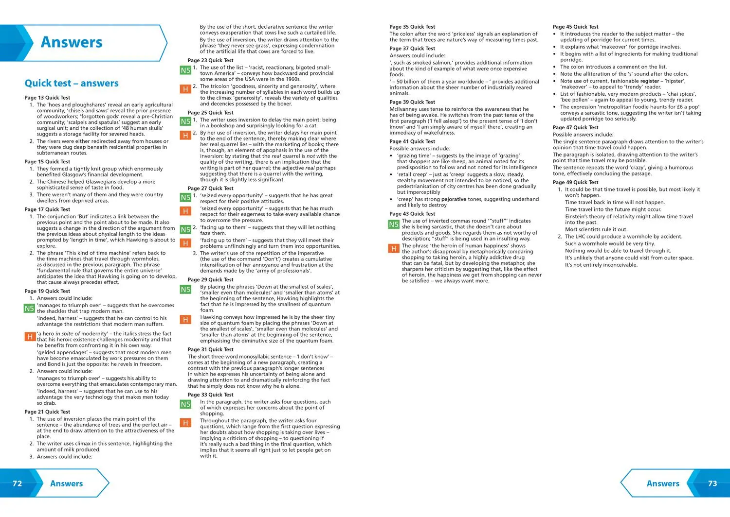 Bild: 9780008306663 | National 5/Higher English Revision: Reading for Understanding,...