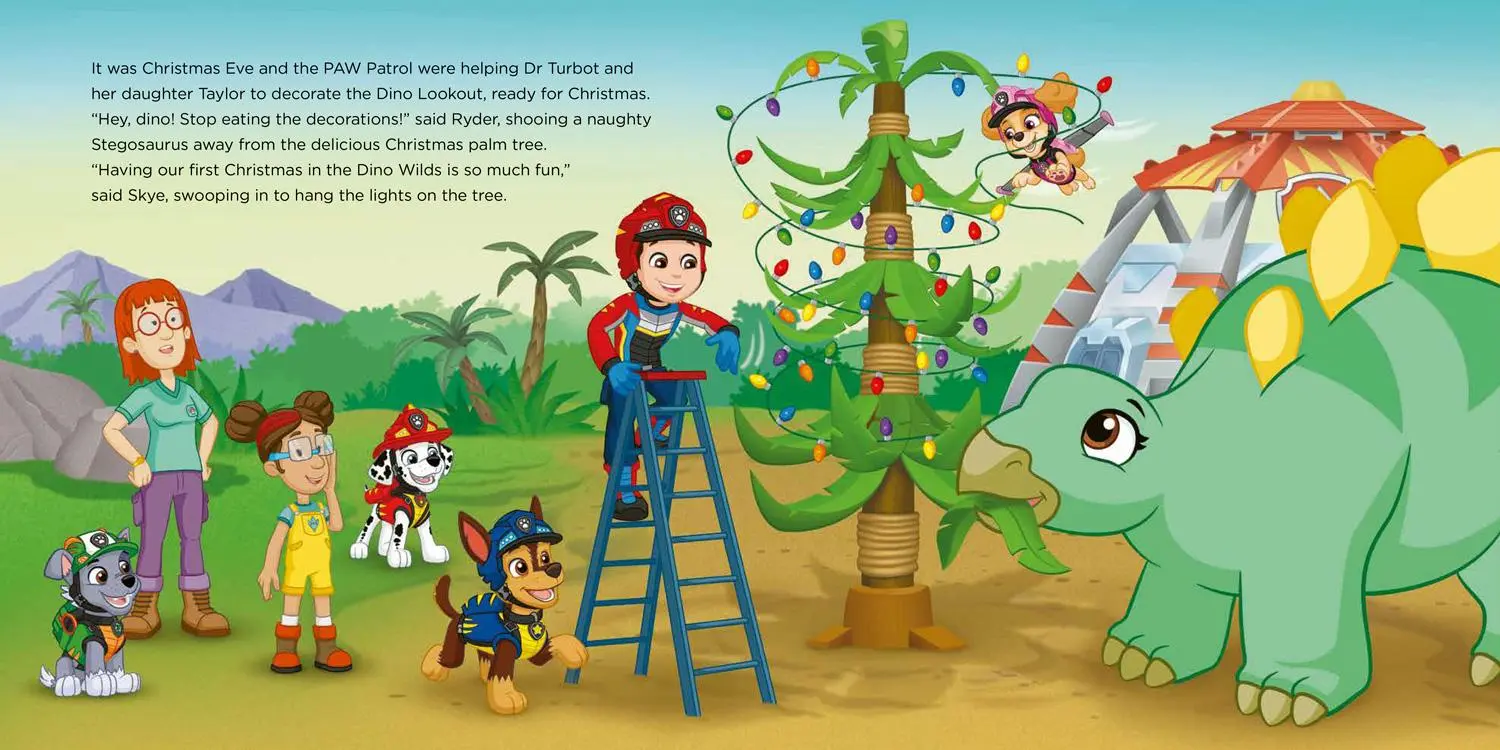 Bild: 9780008616663 | Paw Patrol Dinosaur Christmas Picture book | Paw Patrol | Taschenbuch