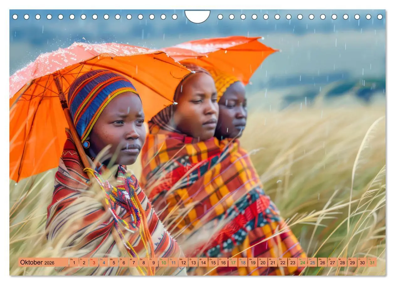 Bild: 9783457336663 | Afrikas urtümliche Schönheit (Wandkalender 2026 DIN A4 quer),...