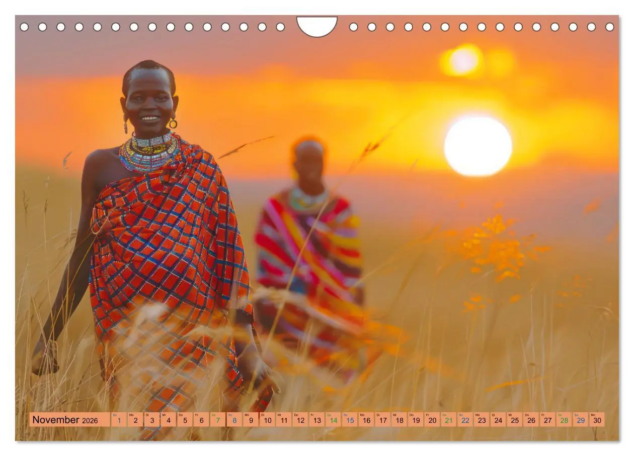 Bild: 9783457336663 | Afrikas urtümliche Schönheit (Wandkalender 2026 DIN A4 quer),...