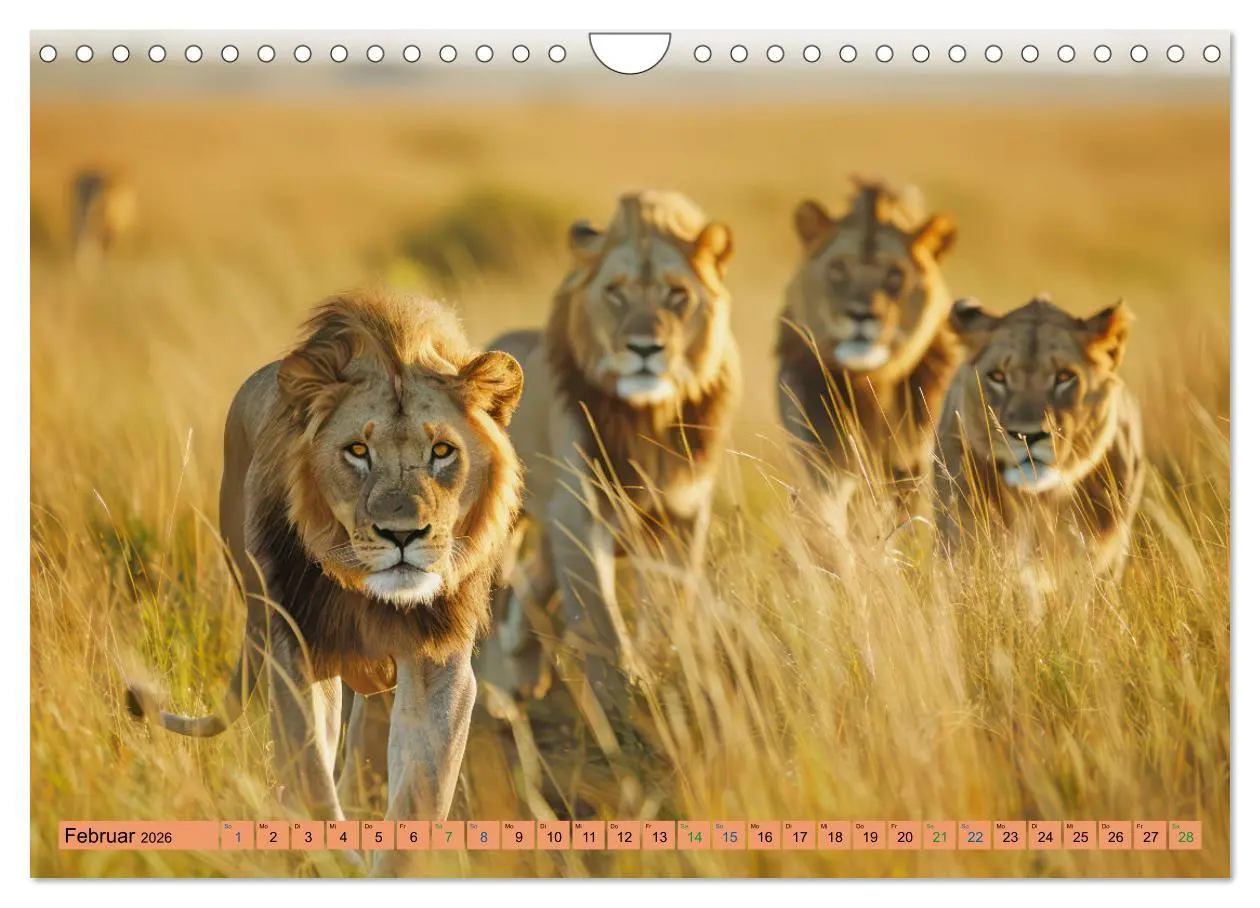 Bild: 9783457336663 | Afrikas urtümliche Schönheit (Wandkalender 2026 DIN A4 quer),...