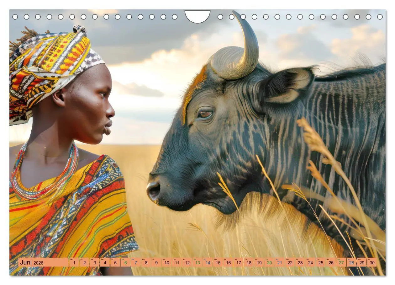 Bild: 9783457336663 | Afrikas urtümliche Schönheit (Wandkalender 2026 DIN A4 quer),...