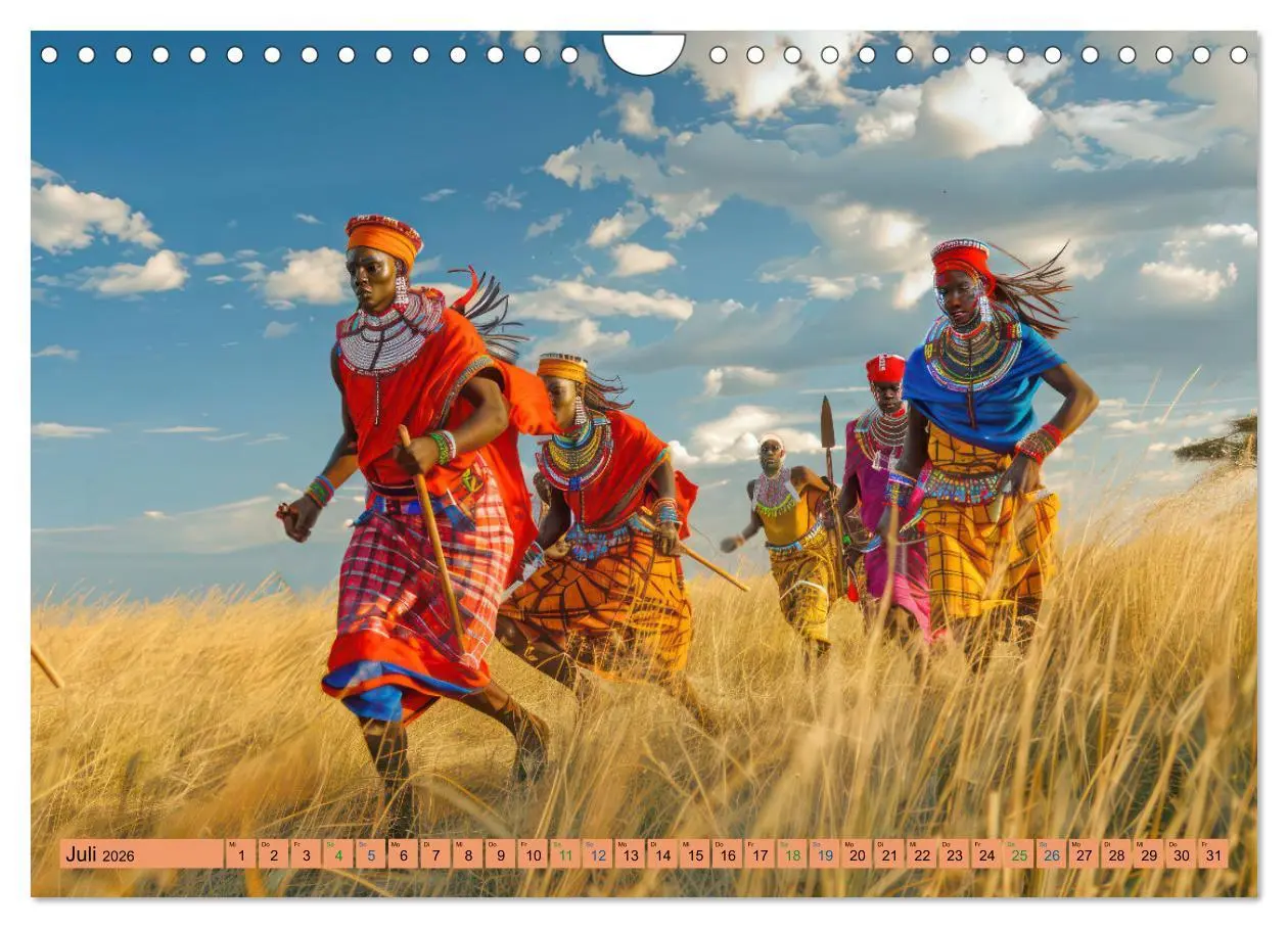 Bild: 9783457336663 | Afrikas urtümliche Schönheit (Wandkalender 2026 DIN A4 quer),...