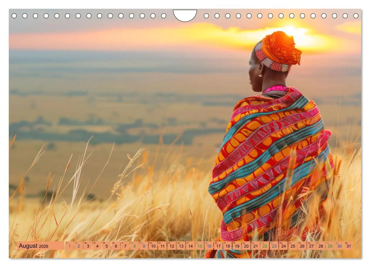 Bild: 9783457336663 | Afrikas urtümliche Schönheit (Wandkalender 2026 DIN A4 quer),...