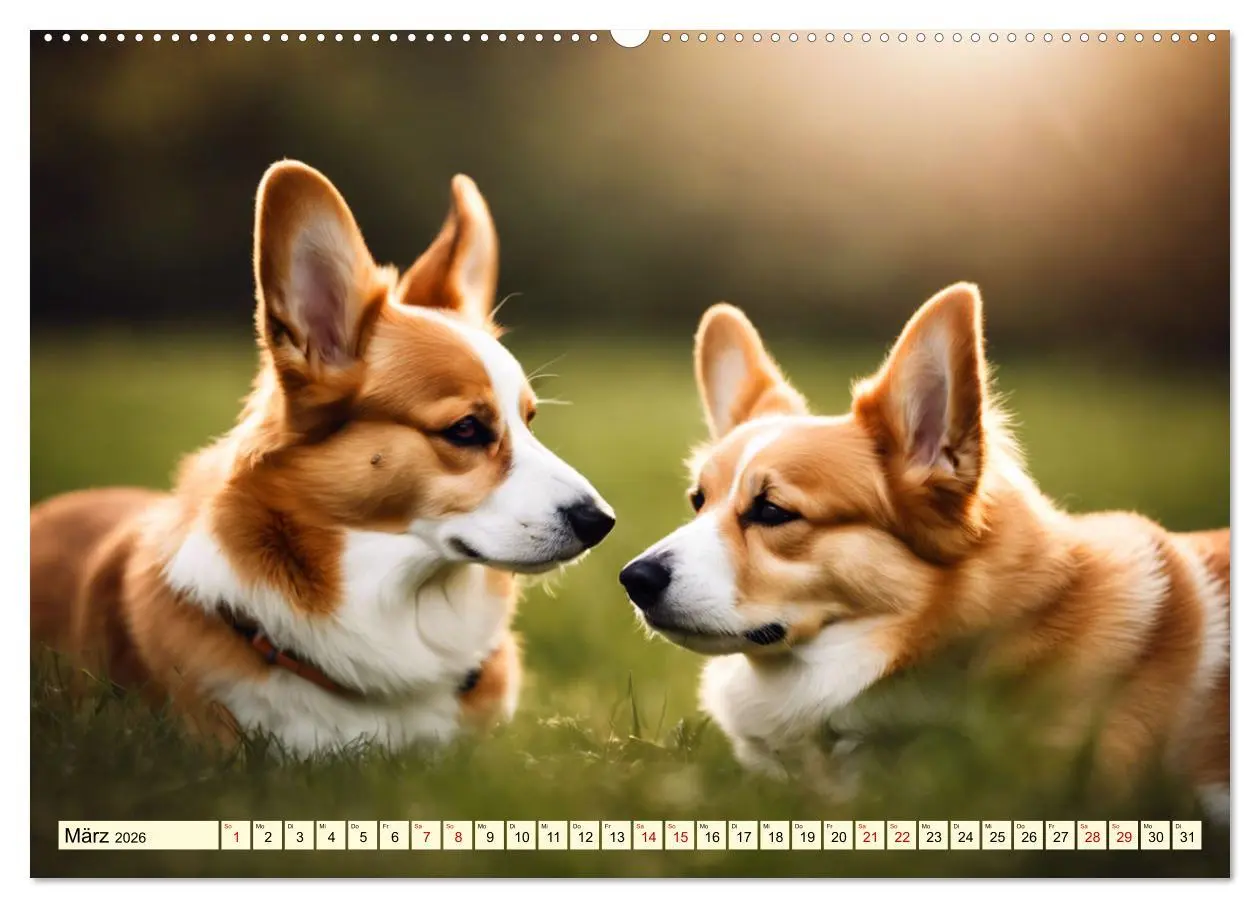 Bild: 9783457406663 | Welsh Corgi Pembroke (hochwertiger Premium Wandkalender 2026 DIN A2...
