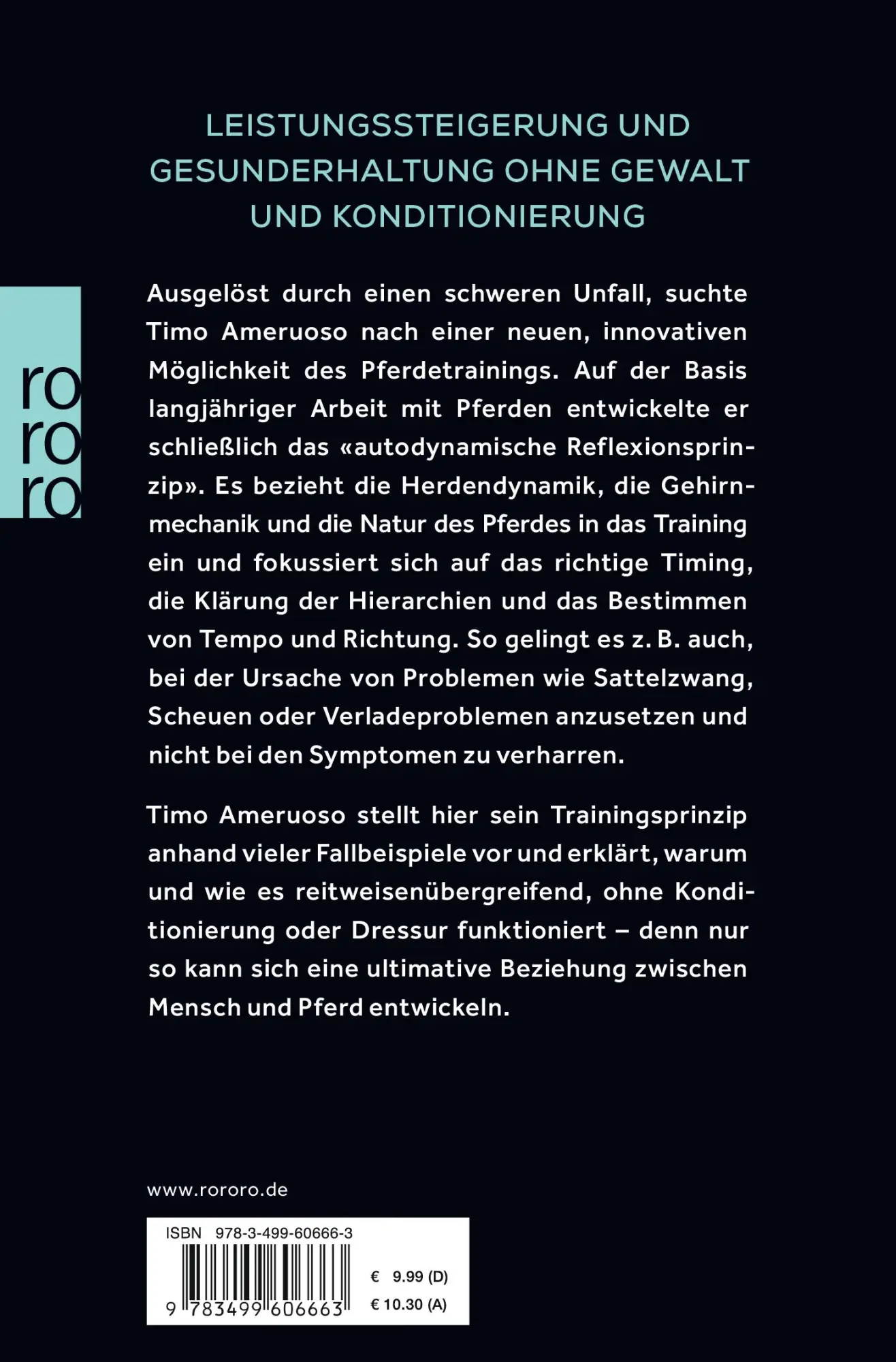 Rückseite: 9783499606663 | Seitenblicke | Timo Ameruoso | Taschenbuch | 176 S. | Deutsch | 2018
