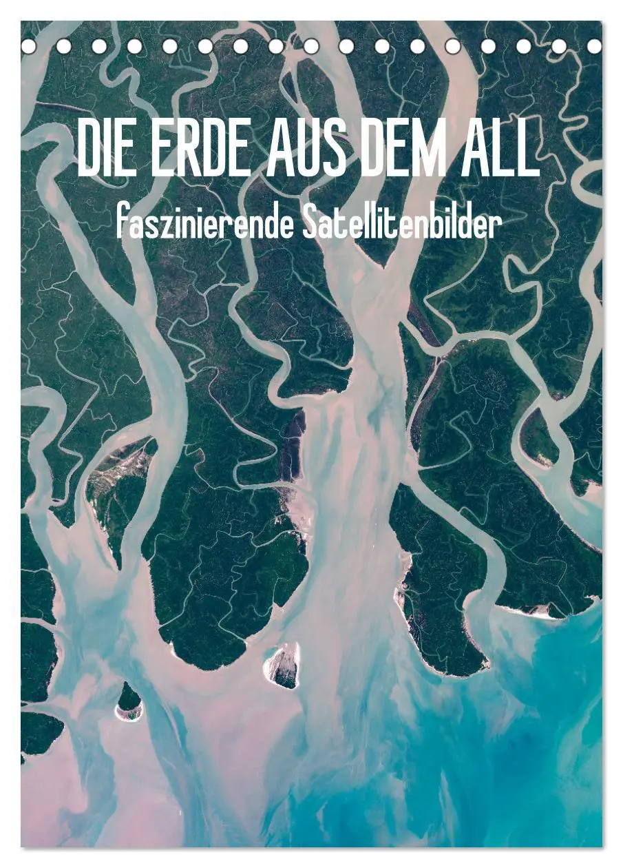 Cover: 9783516356663 | Die Erde aus dem All (Tischkalender 2026 DIN A5 hoch), CALVENDO...