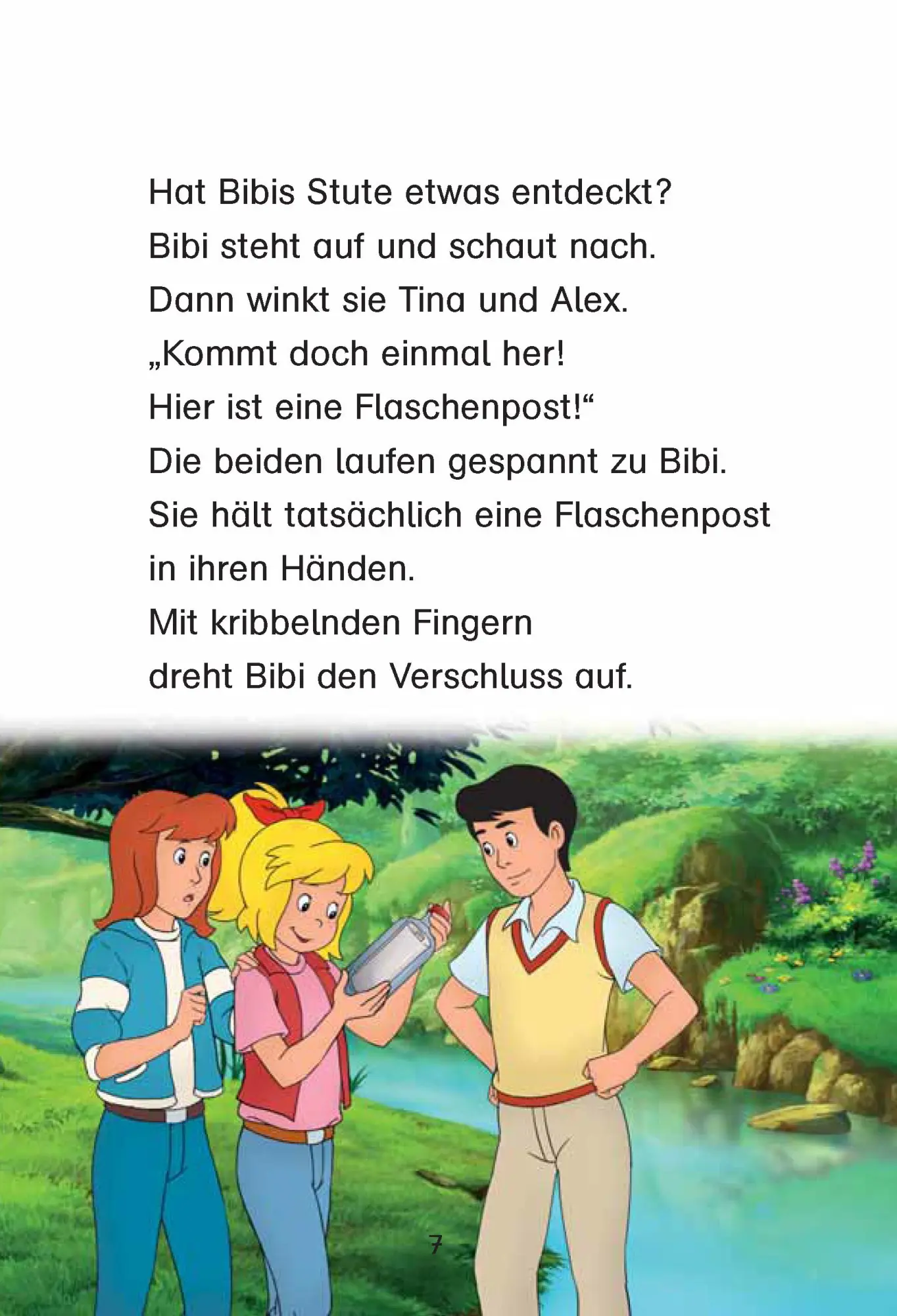 Bild: 9783129496763 | Bibi &amp; Tina: Die geheimnisvolle Flaschenpost | Matthias von Bornstädt